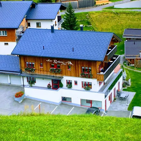Apartmán Haus Rothorn Schröcken Exteriér fotografie